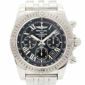 Breitling Chronomat JSP Roman Index Limited Edition AB0115 Black Dial Men's W...